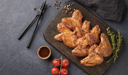 5 Grilled Peri Peri Or BBQ Wings