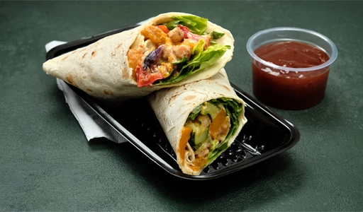 Spicy Veg Wrap