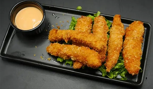  5 Pcs Fried  Chicken Strips