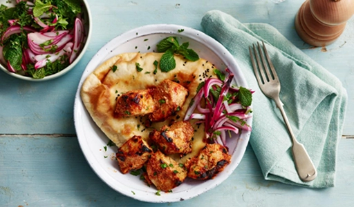 Chicken Tikka  With Naan